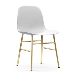 Normann Copenhagen Form Stoel Messing Poten