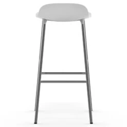 Normann Copenhagen Form Barkruk Verchroomde Poten 75 Cm -Muuto Verkoopwinkel 44923 01 04 5d49f790a8