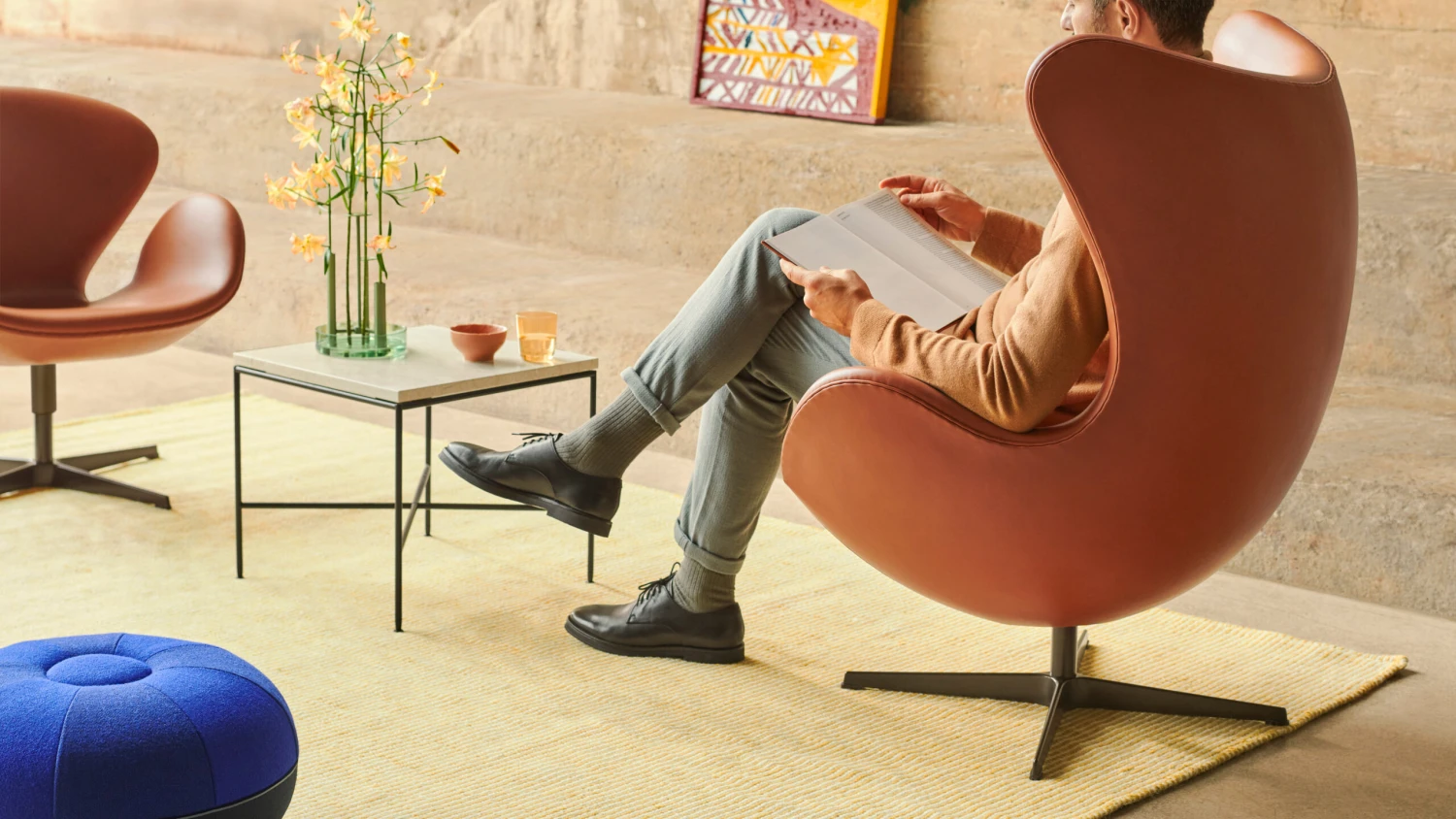 Fritz Hansen Pouf Sit Zitkussen, Klein 3 Fritz Hansen Pouf Sit Zitkussen, Klein - Afbeelding 3