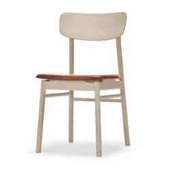 Prima Vista Stoel Berkenhout Lichte Matte Lak