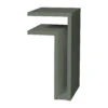 Maze F-shelf Wandplank Green Grey