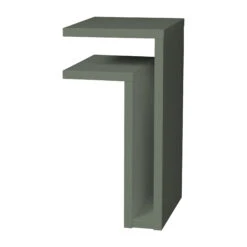 Maze F-shelf Wandplank Green Grey