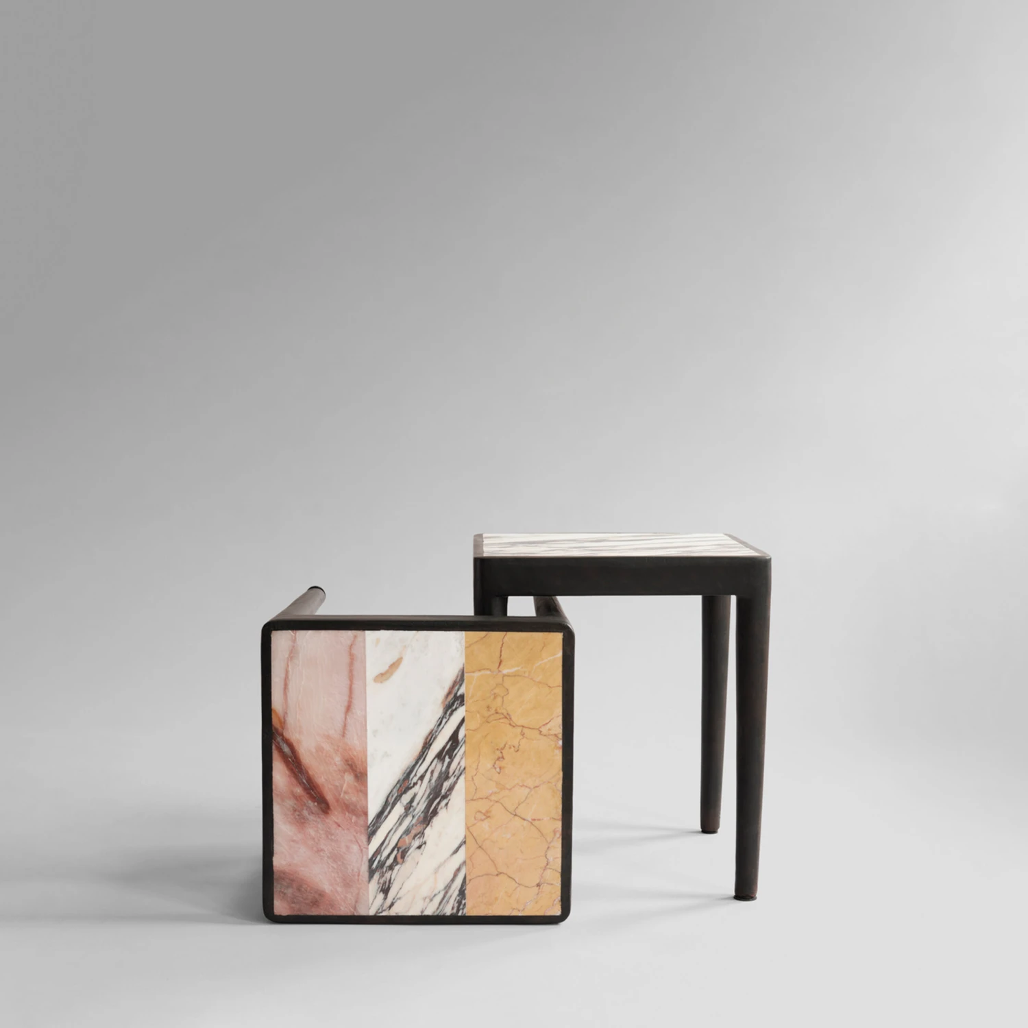 101 COPENHAGEN Tairu Tafel 38x38 Cm Striped 2 101 COPENHAGEN Tairu Tafel 38x38 Cm Striped - Afbeelding 2