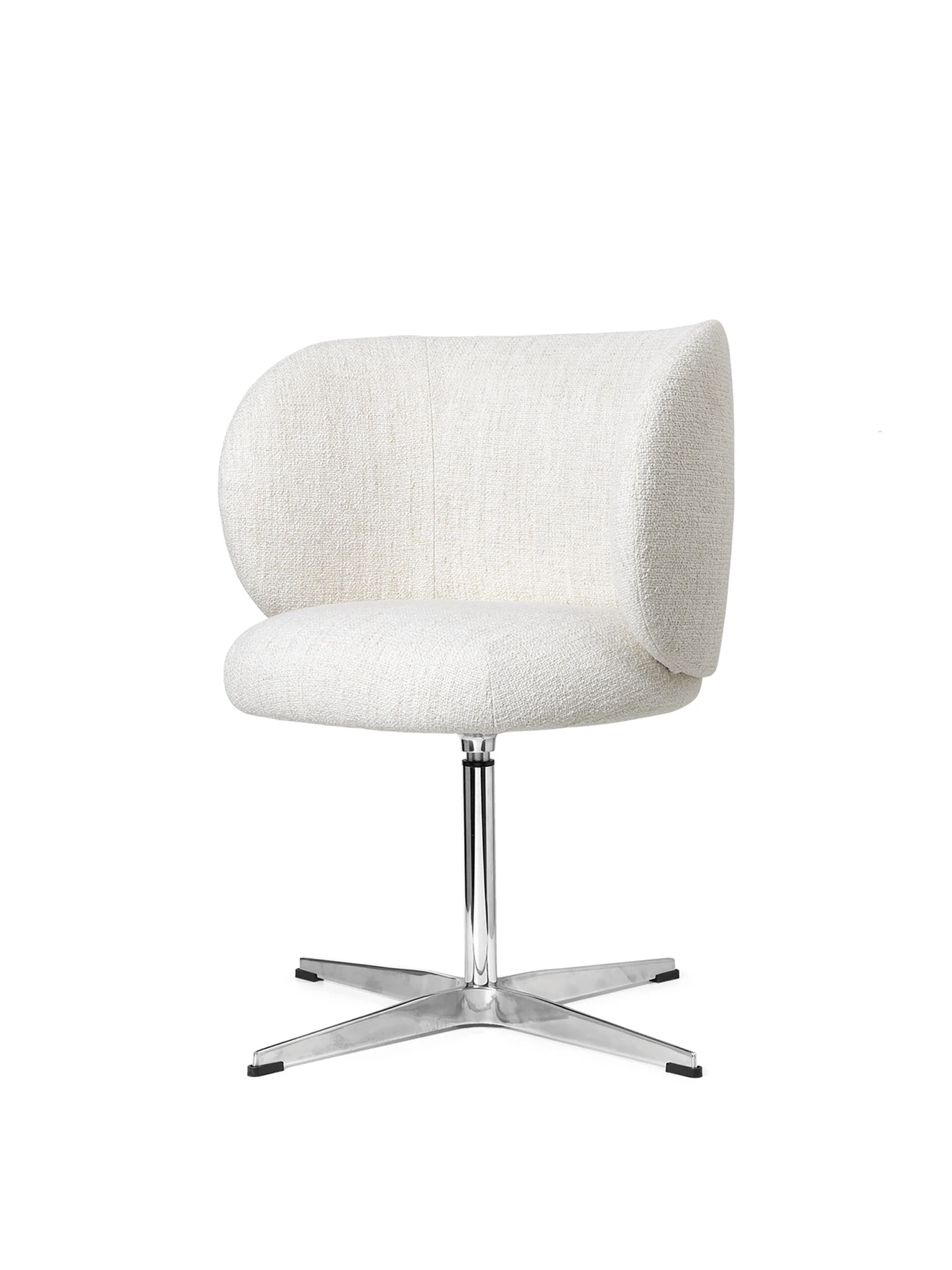 Ferm LIVING Rico Dining Chair Swivel Bouclé 2 Ferm LIVING Rico Dining Chair Swivel Bouclé - Afbeelding 2