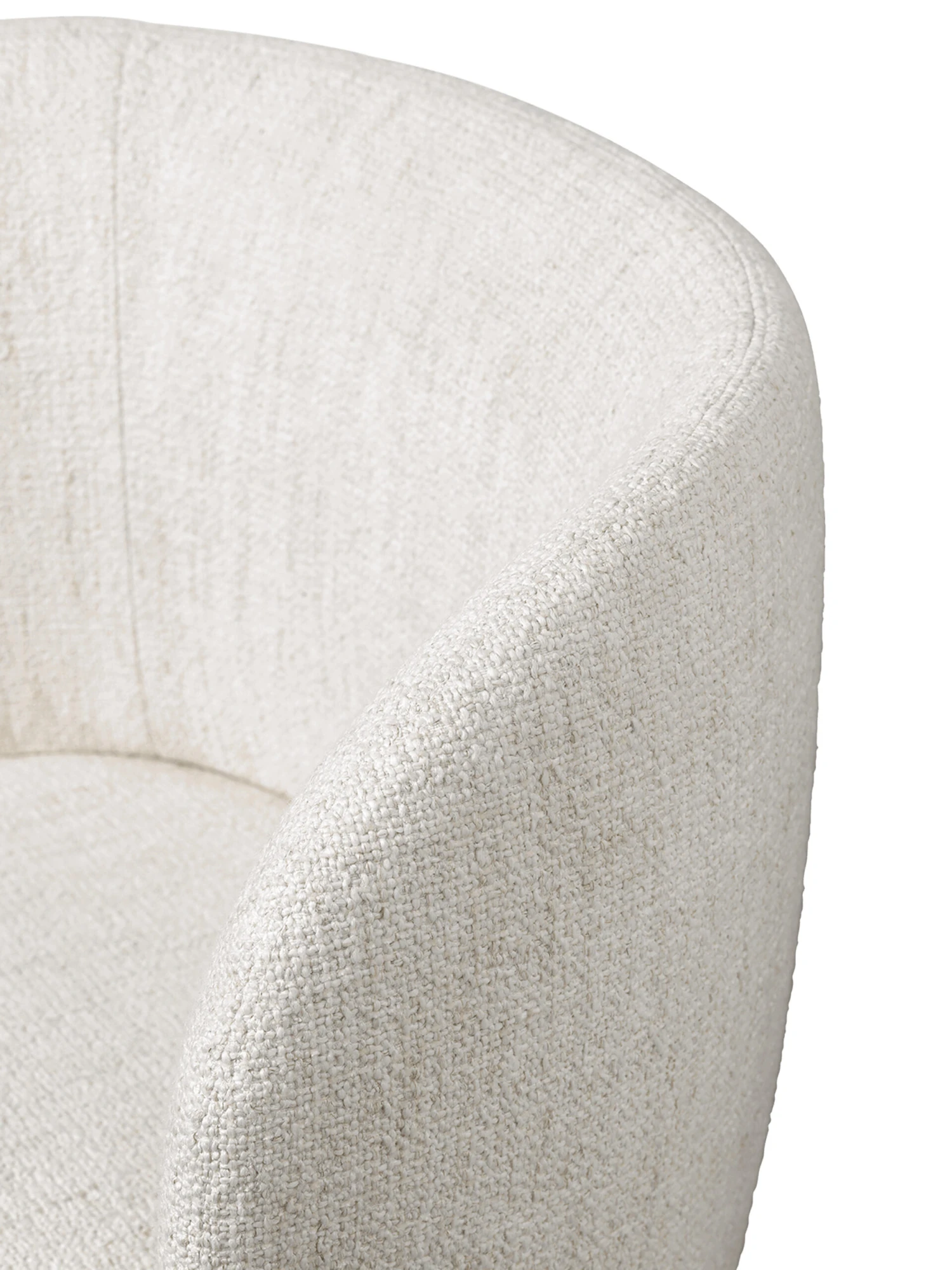 Ferm LIVING Rico Dining Chair Swivel Bouclé 3 Ferm LIVING Rico Dining Chair Swivel Bouclé - Afbeelding 3
