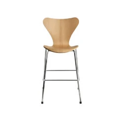 Fritz Hansen 3177 Sjuan Junior Kruk Chroom
