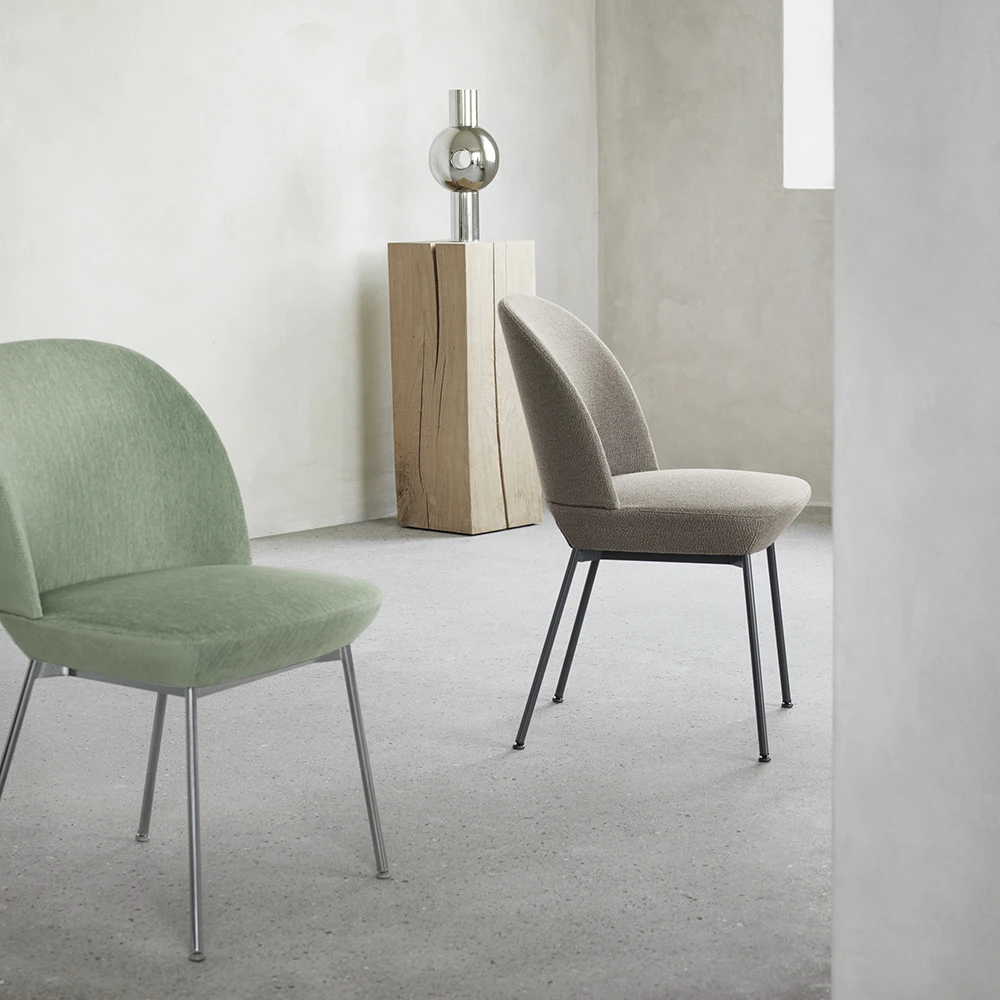 Muuto Oslo Stoel Bekleed Met Stof 2 Muuto Oslo Stoel Bekleed Met Stof - Afbeelding 2