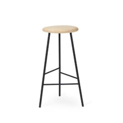 Warm Nordic Pebble Barkruk