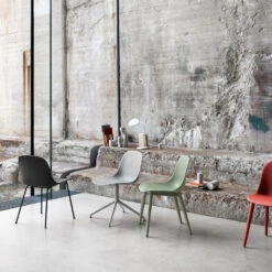 Muuto Fiber Stoel Stalen Onderstel Kunststof Zitting -Muuto Verkoopwinkel fiber galleri 3 94a4bde2f0 1