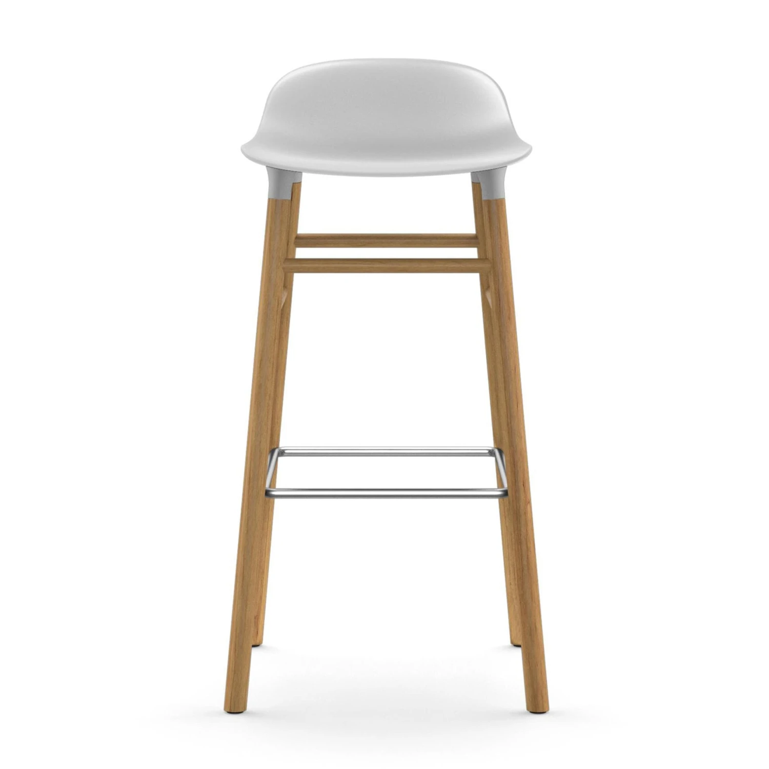 Normann Copenhagen Form Chair Barkruk Eiken Poten 3 Normann Copenhagen Form Chair Barkruk Eiken Poten - Afbeelding 3