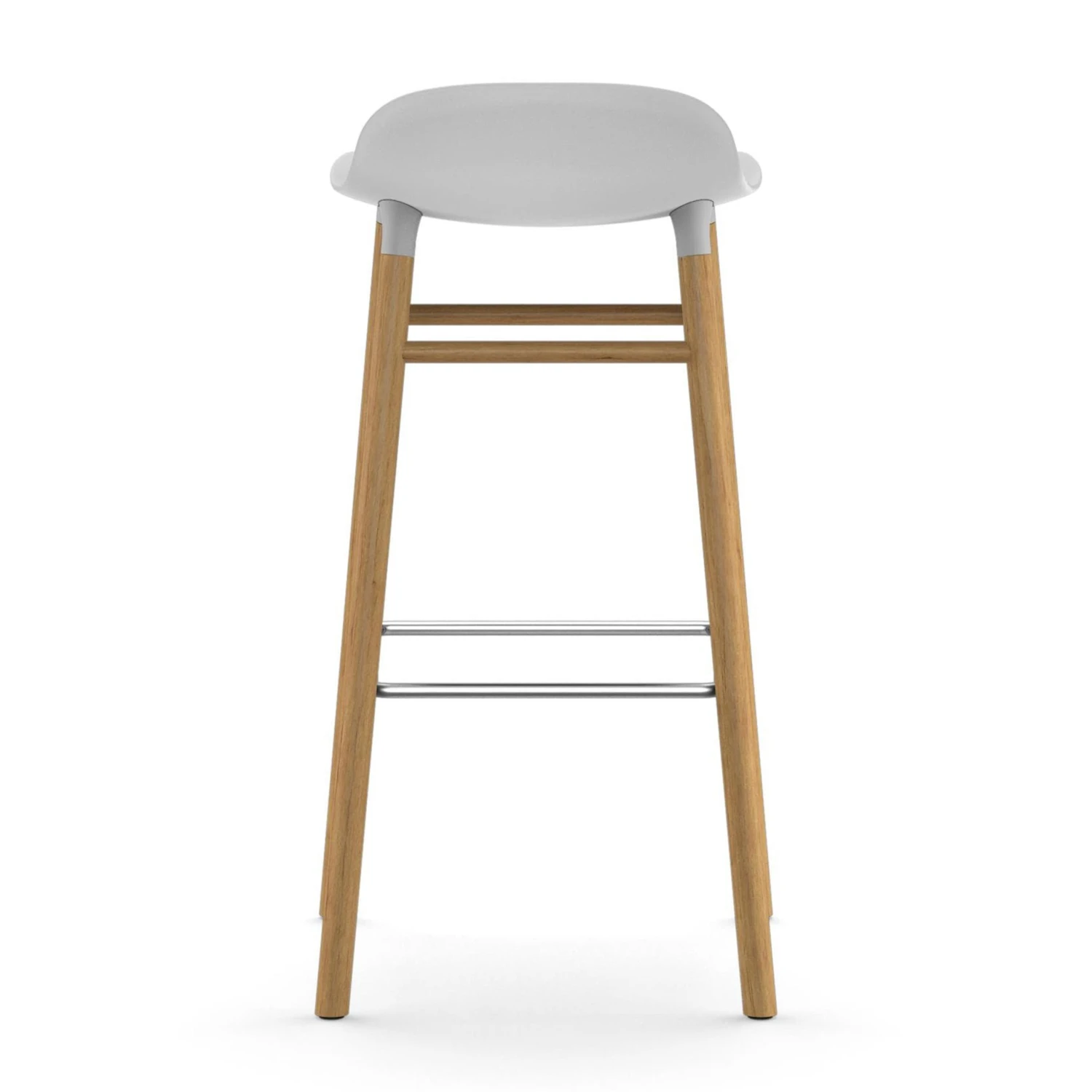 Normann Copenhagen Form Chair Barkruk Eiken Poten 5 Normann Copenhagen Form Chair Barkruk Eiken Poten - Afbeelding 5