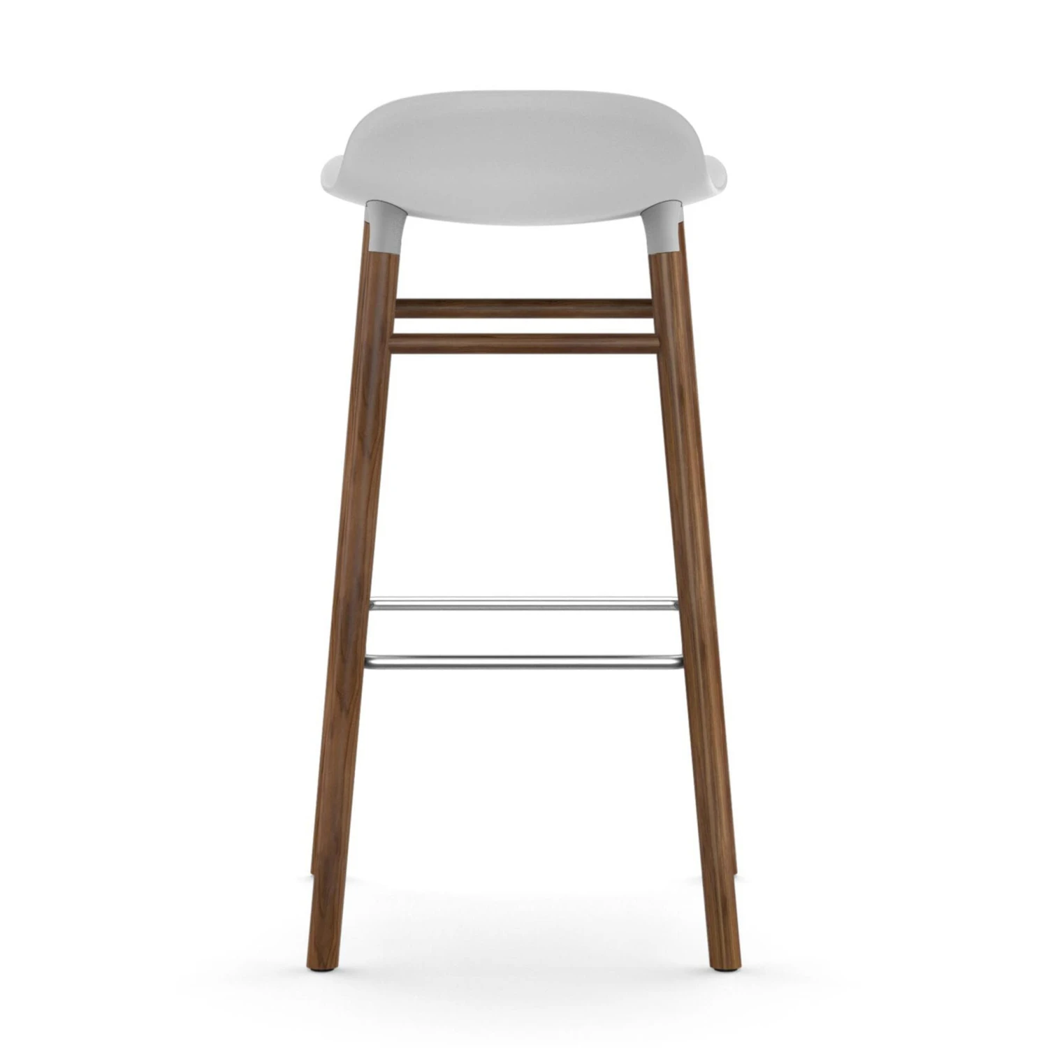 Normann Copenhagen Form Chair Barkruk Walnoothouten Poten 4 Normann Copenhagen Form Chair Barkruk Walnoothouten Poten - Afbeelding 4